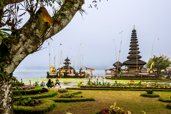 Ulun Danu temple in Bali Indonesia