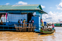 Floating School on Tonle Sap Lake, Cambodia