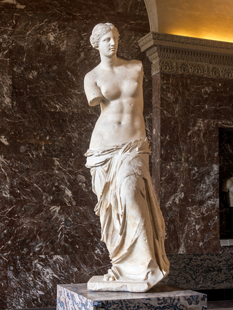 Venus de Milo Statue, Louvre, Paris, France