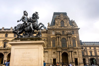 Statue Equestre de Louis XIV, Louvre, Paris, France