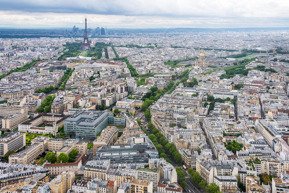 View from Montparnasse Tower, Paris