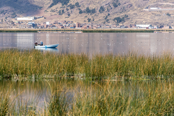 Floating Uros Islands, Puno, Peru