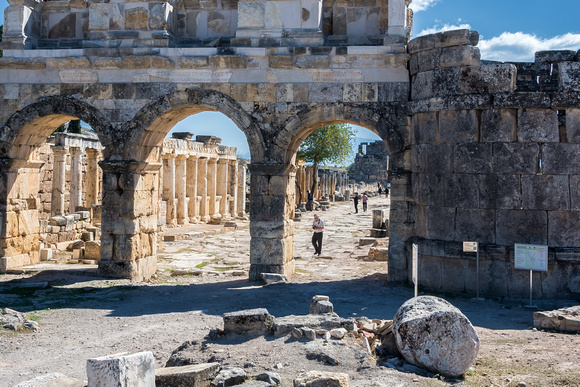 Ruins near Pamukkale, Turkey