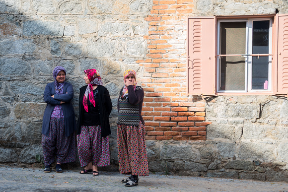 Women in countryside, Turkey