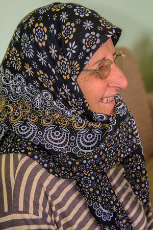A Turkey woman in countryside