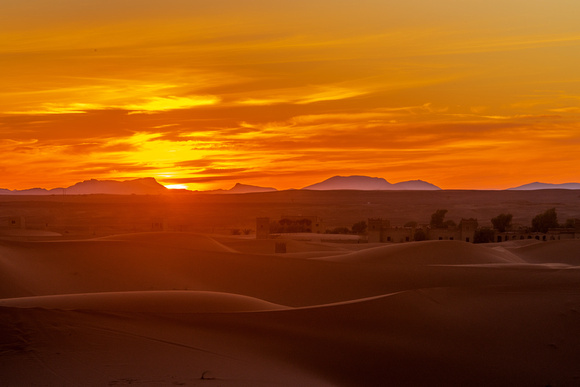Sahara Sunset, Morocco