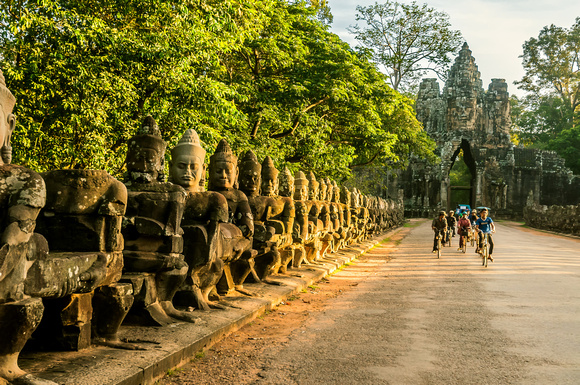Angkor Thom South Gate, Cambodia
