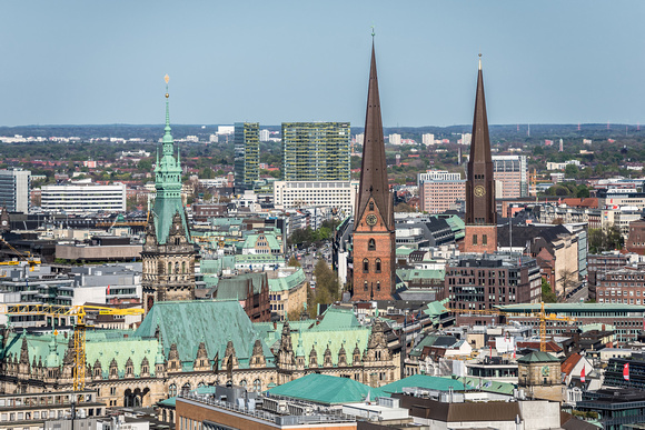 Overlooking Hamburg
