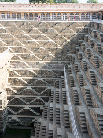 Chand Baori - The Deepest Step Well in the World ,Agra