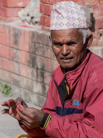 A Nepalese man
