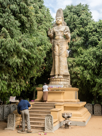 Kelaniya Raja Maha Vihara's Buddhist Temple, Stupa, Colombo, Sri Lanka