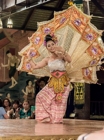 Thai dance in Chiang Mai, Thailand