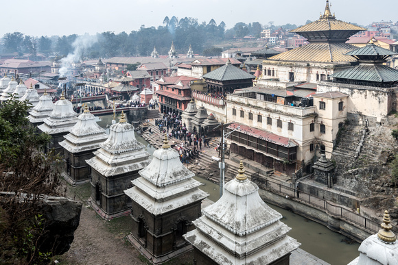 Cremation Ceremony in Kathmandu, Nepal
