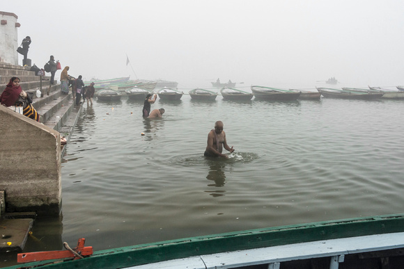 Early morning of Ganges, Varanasi, India