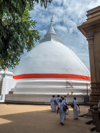 Kelaniya Raja Maha Vihara's Buddhist Temple, Stupa, Colombo, Sri Lanka