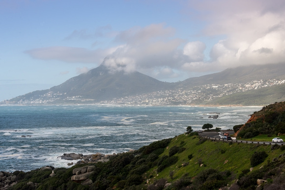 Coastline in Cape Town, South Africa
