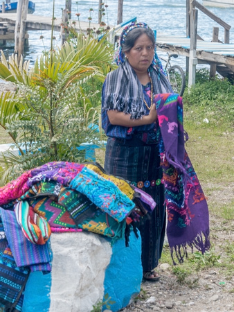 Maya People Around Lake Artitlan, Guatimala