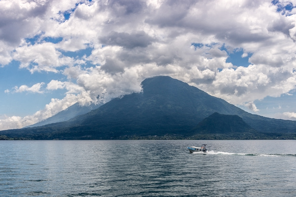 Volcanoes Atatland and Toliman Around Lake Artitlan, Guatimala