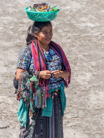 Maya People Around Lake Artitlan, Guatimala