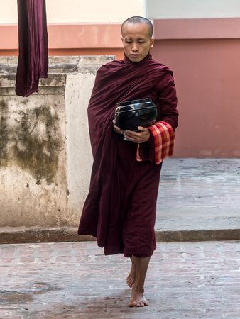 Mahagandayon Monastery in Mandalay, Myanmar