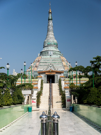 Jade Pagoda Werawsana in Mandalay, Myanmar