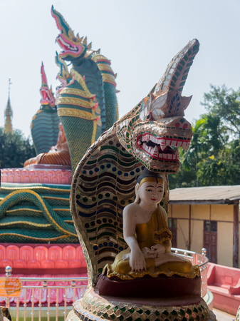 Snake Pagoda in Mandalay, Myanmar