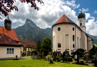 The parish church of SS in Oberammergau