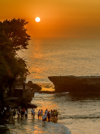 Tanah Lot Temple in Bali, Indonesia