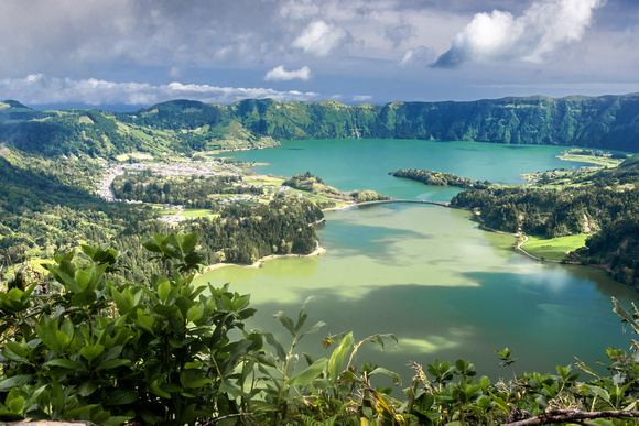 Green and Blue Lakes of the Sete Cidades Massif