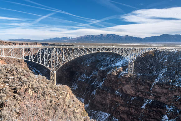 Rio Grande Gorge Bridge near Taos